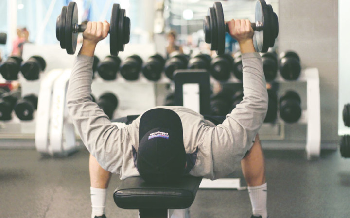 Exercise Three: Dumbbell Bench Press