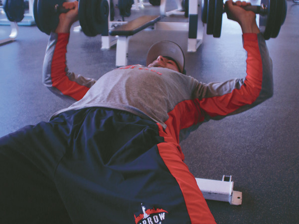 Exercise Three: Dumbbell Bench Press
