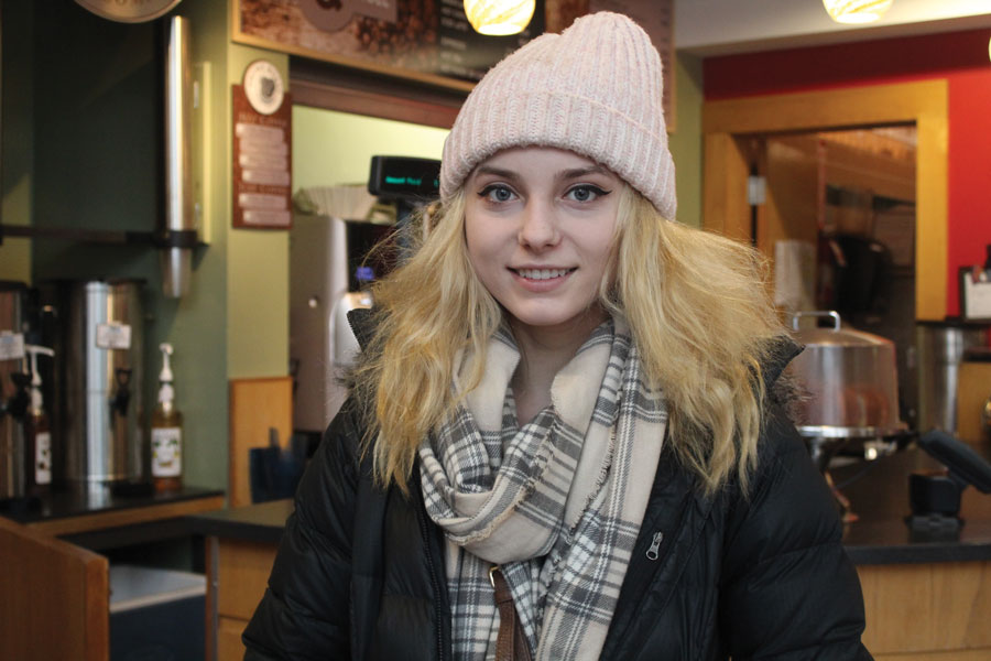 “It’s actually my last semester. I wouldn’t say my classes are more or less exciting but they are all new.”