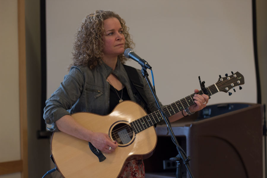 On April 4, Lara Herscovitch performed a set in honor of the 50 year anniversary of Martin Luther King Jr.’s death. Her songs reflected what she believed Martin Luther King would be doing in this day and age if he were still alive. The event was sponsored by the Multicultural office.