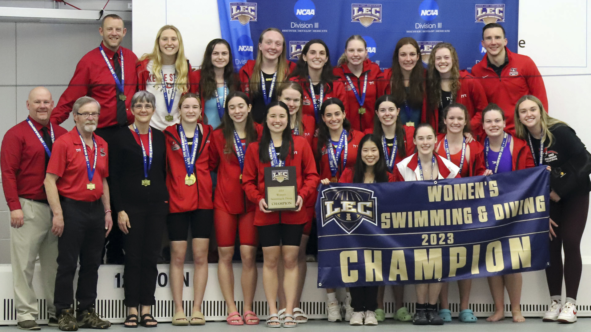 Sweet Sixteen: Women’s Swimming & Diving Clinches 16th Consecutive Lec 