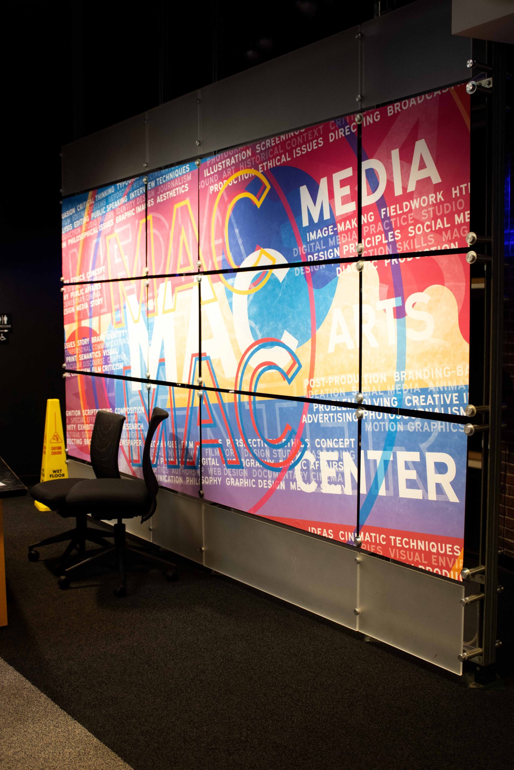 New MAC signage brightens space – The Equinox
